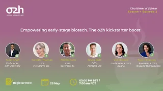 Empowering early-stage biotech: The o2h kickstarter boost