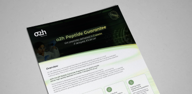 o2h Peptide Guarantee