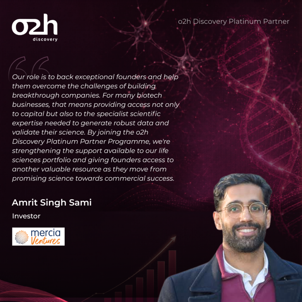 Platinum Partner quote from Amrit Singh Sami, Investor, Mercia Ventures