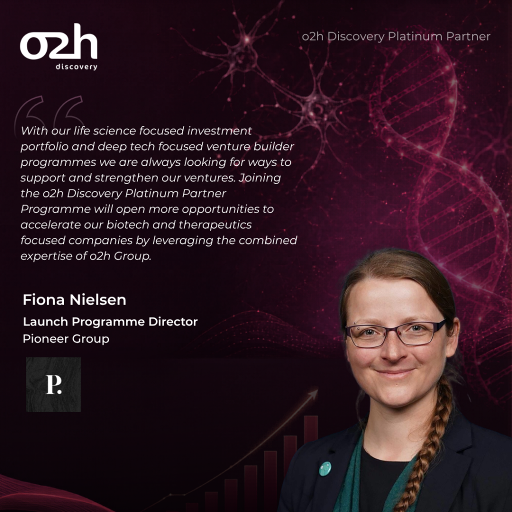 Platinum Partner quote from Fiona Nielsen, Launch Programme Director, Pioneer Group