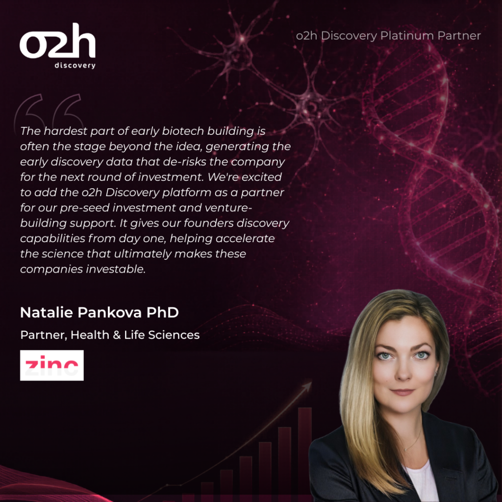 Platinum Partner quote from Natalie Pankova PhD, Partner, Health & Life Sciences, Zinc
